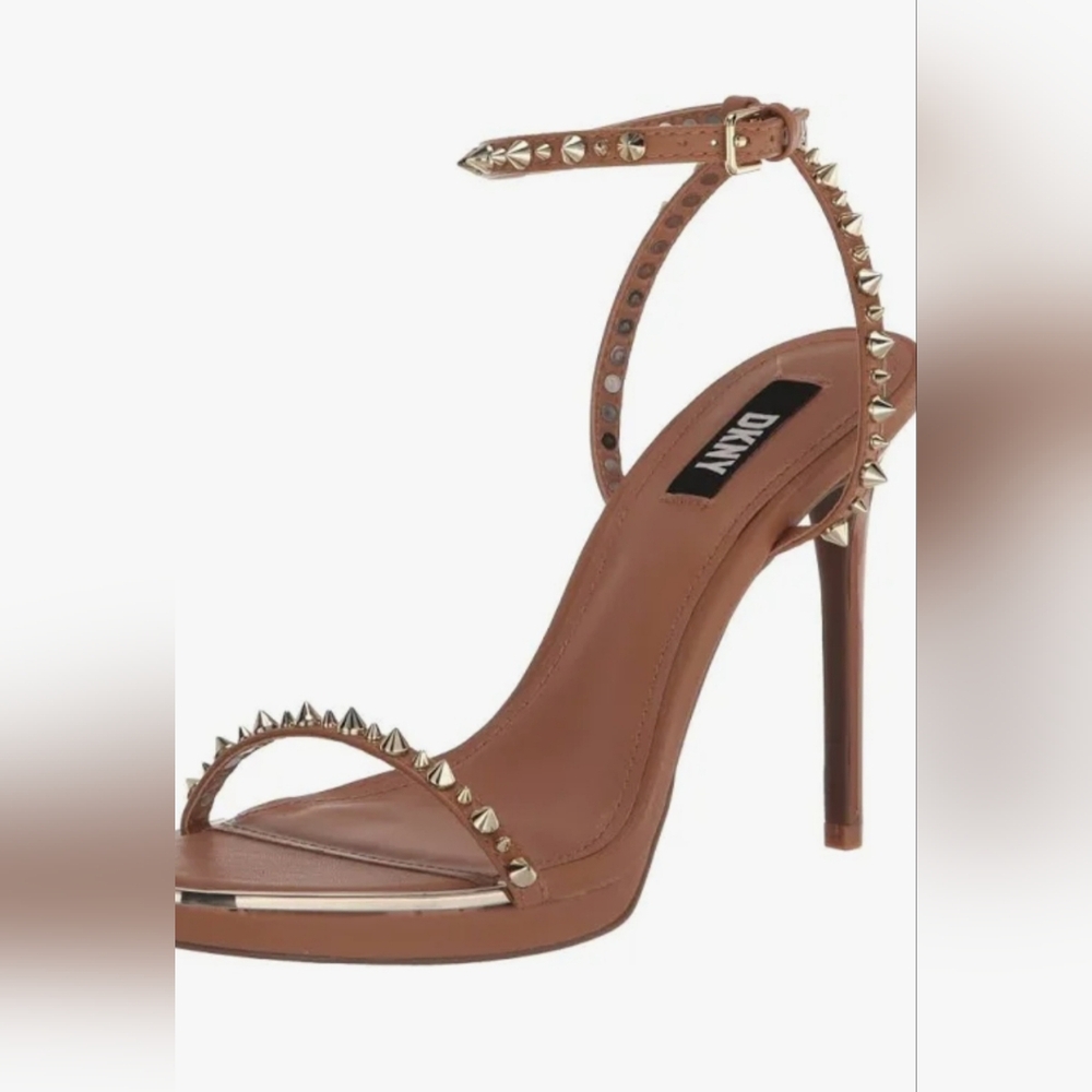 DKNY Stiletto Studded Heel Sandal